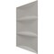 Ekena Millwork 19 5/8in. W x 19 5/8in. H Traditional EnduraWall Decorative 3D Wall Panel Covers 2.67 Sq. Ft. WP20X20TRCGH - alternate 3